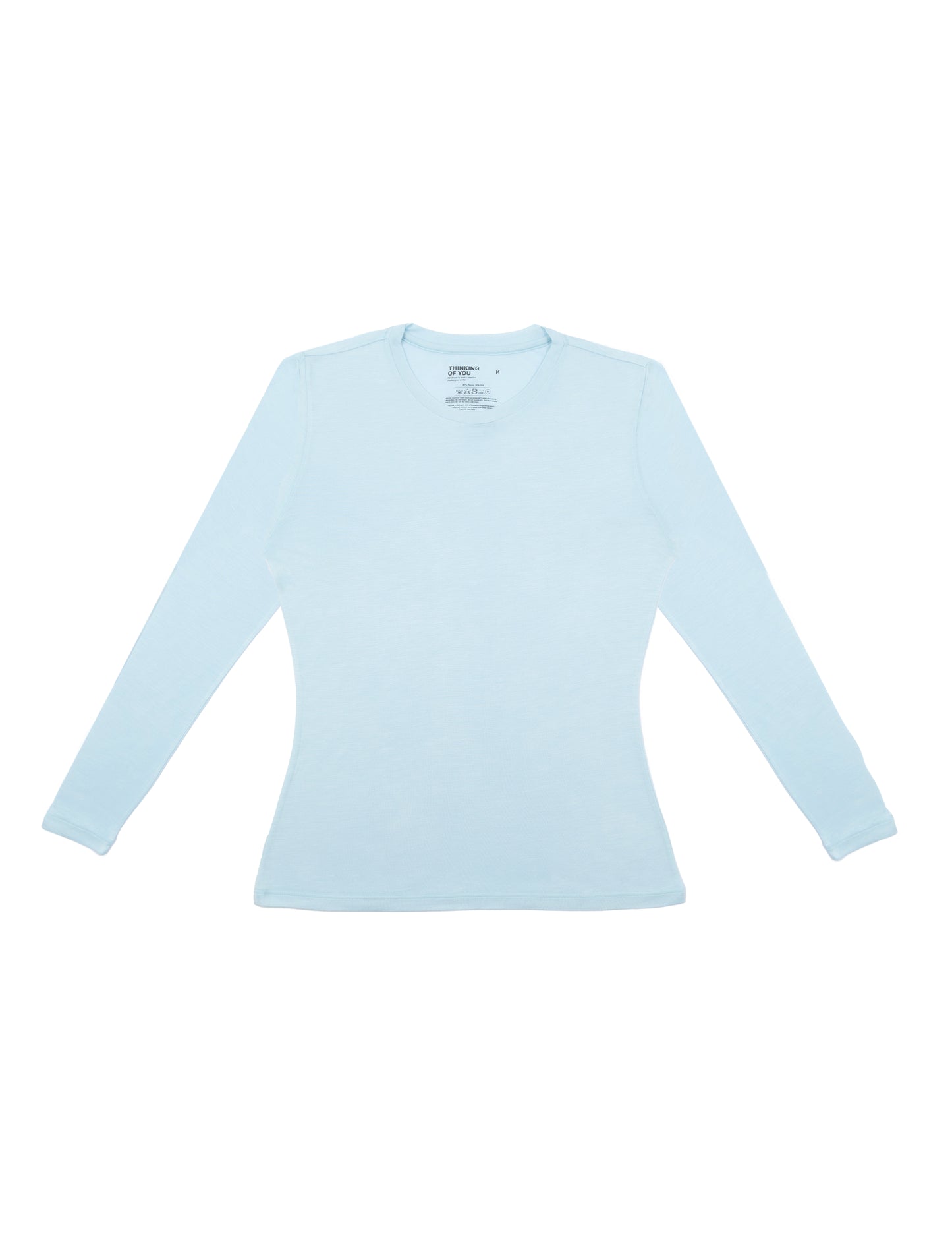 Luxe Long Sleeve Tee - Washable SILK & RAYON Material