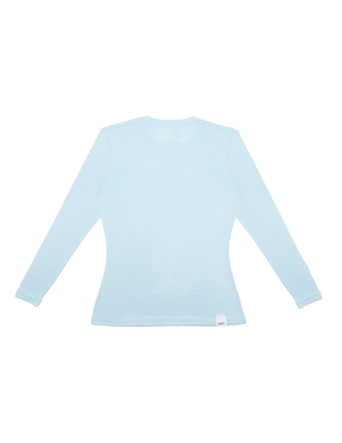 Luxe Long Sleeve Tee - Washable SILK & RAYON Material