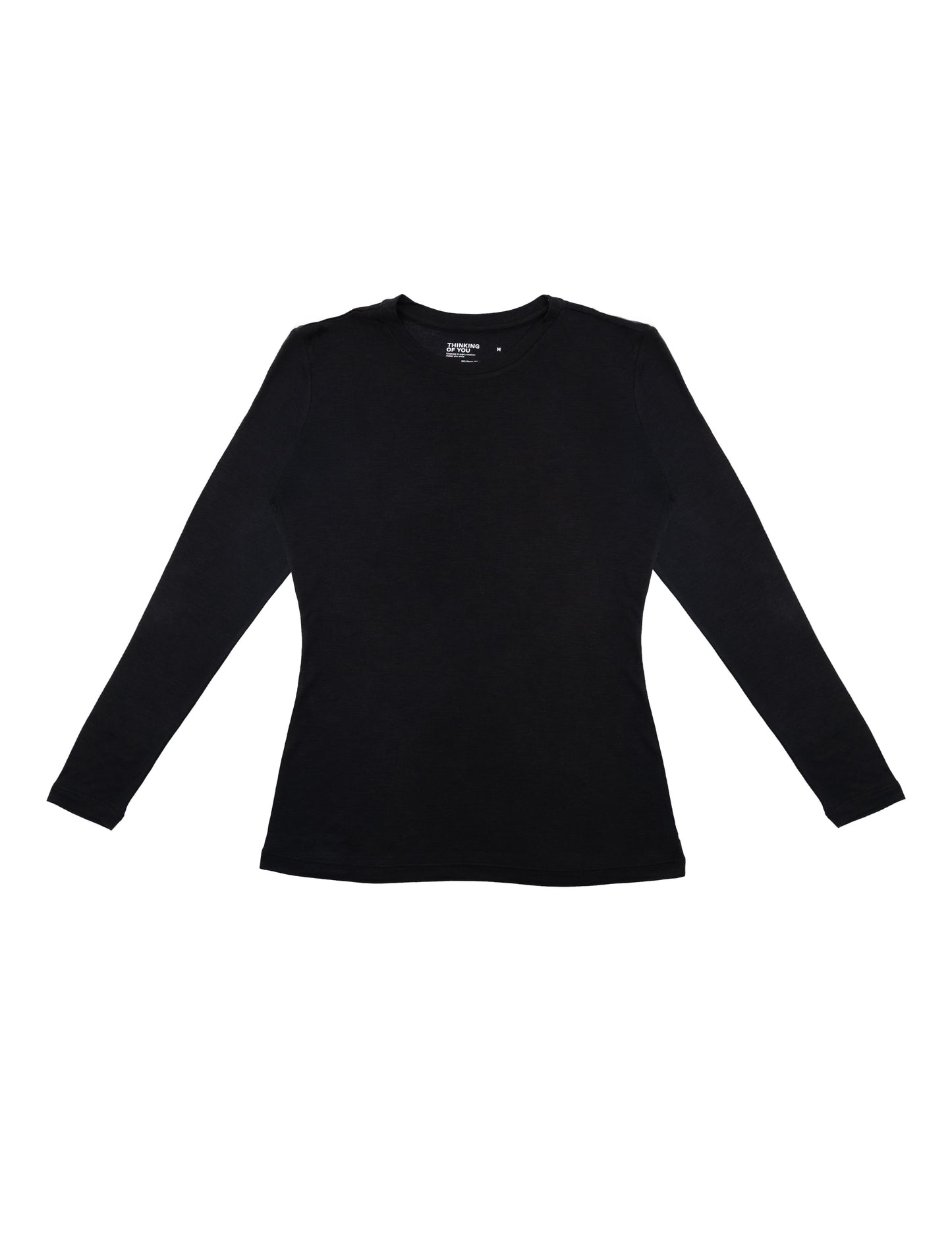 Luxe Long Sleeve Tee - Washable SILK & RAYON Material