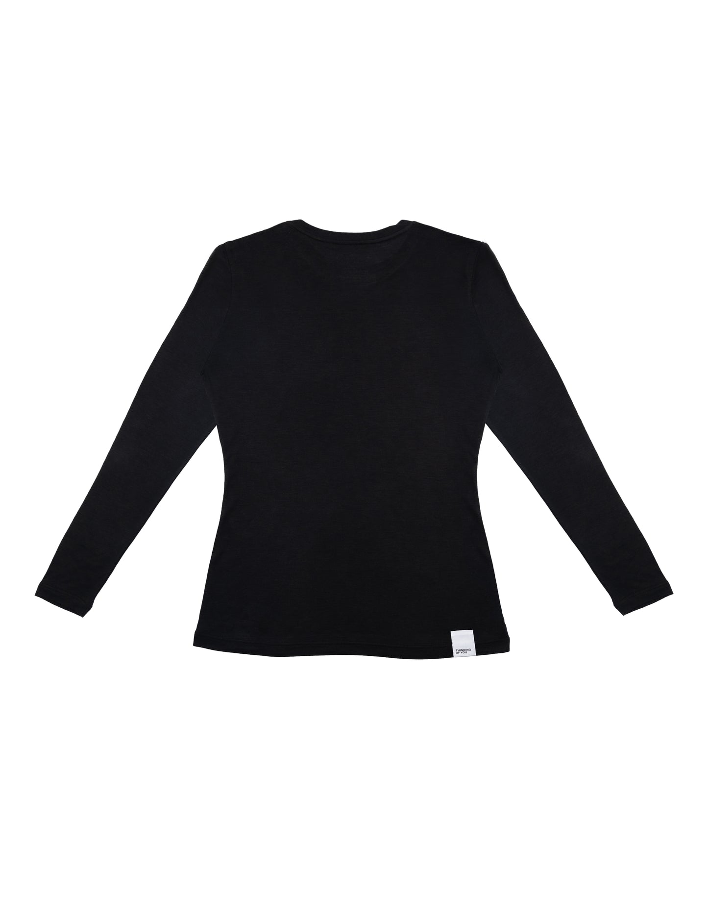 Luxe Long Sleeve Tee - Washable SILK & RAYON Material